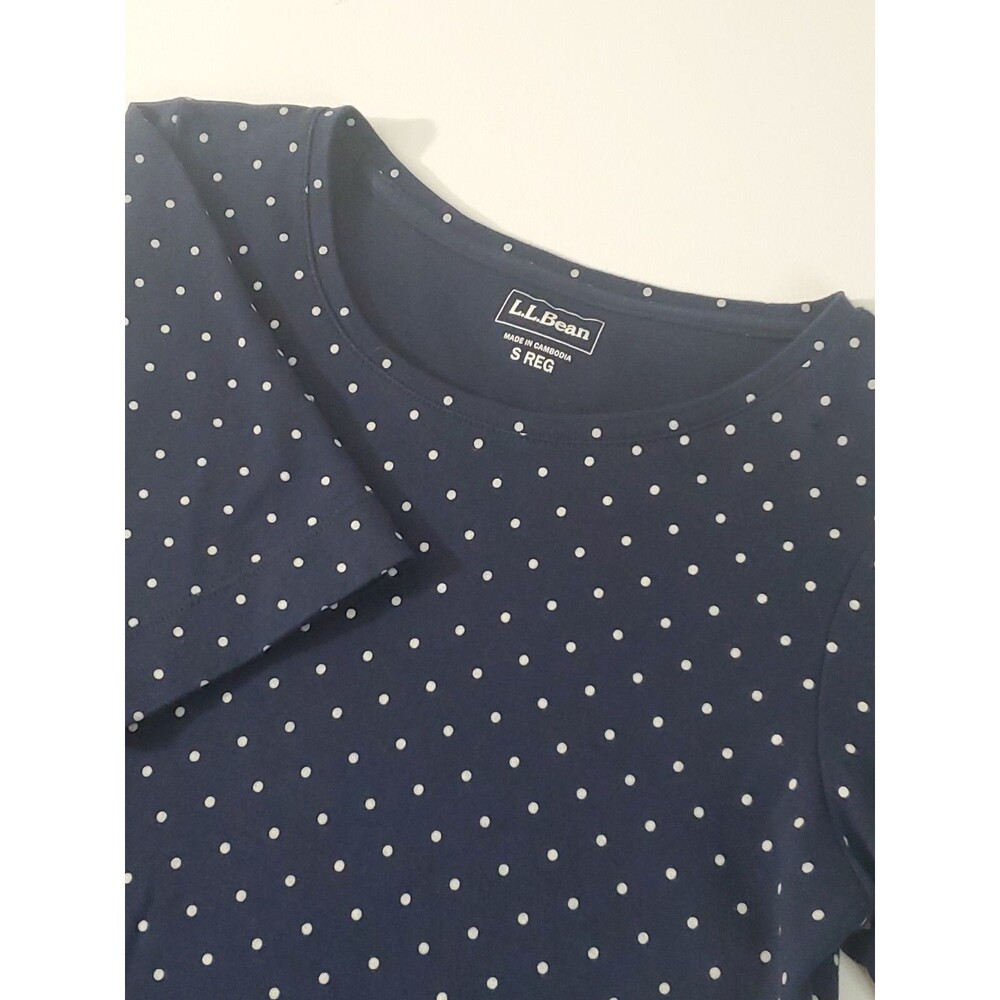 L.L. Bean Women's Short Sleeve Blouse, Small